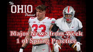 BIG NEWS!!! From Ohio State's first week of Spring Practice. 🏈 #gobucks