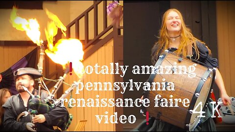 Best renaissance faire video ever made (4k)