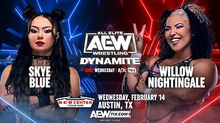 Willow Nightingale vs Skye Blue! AEW Dynamite 2/15/24 Review and Reactions! #shorts MPWMA