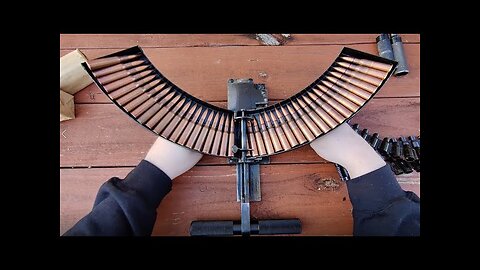 WEIRD WW2 Finnish Machine Gun Belt Loader