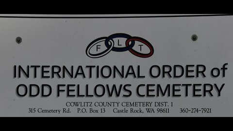 Ride Along with Q #363 - IOOF Cemetery Castle Rock - Castle Rock, WA - Photos by Q Madp