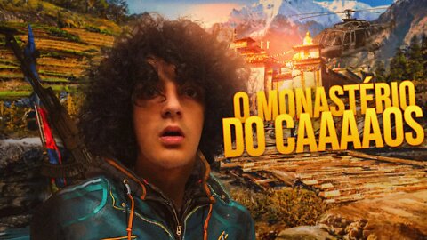 ESSE MONASTÉRIO É UM CAOS - FAR CRY 4 #2 [CORTES DA LIVE]