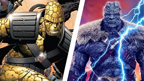 ¿Quién es Korg? Miembro de Hulk's Warbound | Thor Love And Thunder - Stone Man Marvel Comics