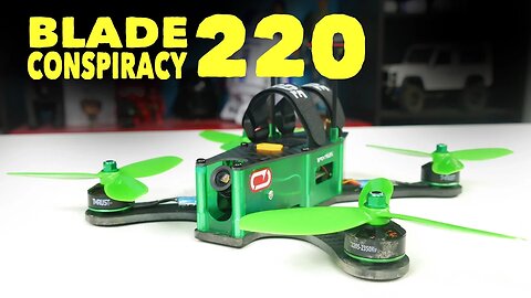 Blade Conspiracy 220 BNF Quadcopter Unboxing