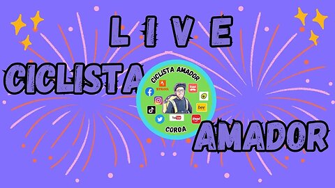 Ciclista Amador live "RESUMO DA SEMANA"