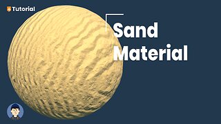 How to make a procedural sand material in Blender [3.0] | Materials & Textures