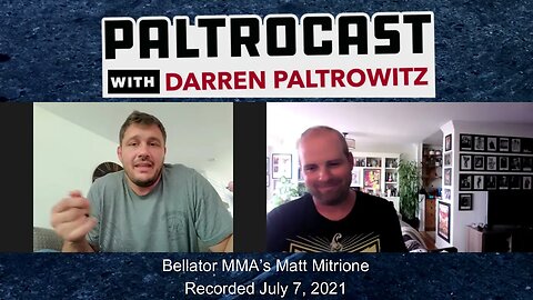 Bellator MMA's Matt Mitrione interview with Darren Paltrowitz