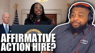 Affirmative Action Hire, Ketanji Brown Jackson?