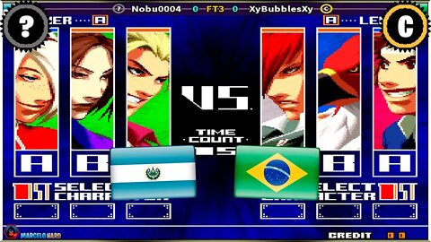 The King of Fighters 2003 (Nobu0004 Vs. XyBubblesXy) [El Salvador Vs. Brazil]