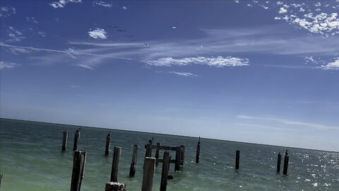 Dolphin Cove Marina To Cape Romano, FL 4K