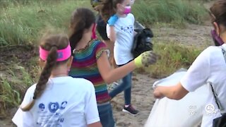 Volunteers gathering for International Coastal Cleanup Day on Saturday