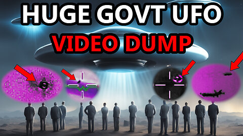 GIANT Govt. UFO VIDEO RELEASE via AARO