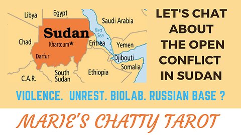Let's Chat About The Oen Conflict In Sudan