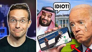 Saudi TV SAVAGES Biden In Hilarious Viral Skit | White House in PANIC