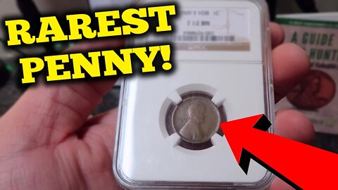 RAREST PENNY IN MY HANDS!! Super Rare Key Date Low Mintage Coin!!