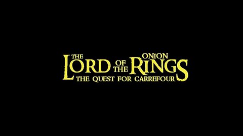 Nanowar Of Steel - The Lord Of The Onion Rings [Fan Video]