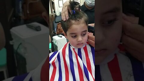 Cute baby having a HAIRCUT 💇‍♂️😍 #viral #trending #shorts #hairstyle