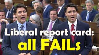 Trudeau's Liberals given 'all Fails' report card