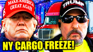 MAGA BACKLASH as Truckers STOP DELIVERING to New York City!!!