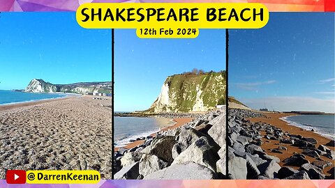 Shakespeare Beach Dover Kent - (12th February 2024)