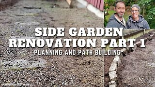 😃 Side Garden Renovation Part 1 | Garden Path Building - SGD 346 😃