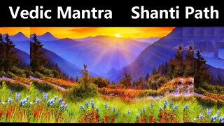 Shanti Path - Vedic Mantra Chanting by Brahmins, mantras védicos