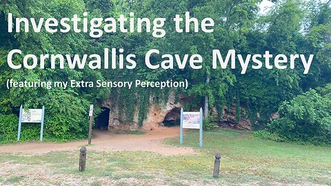 Cornwallis Cave Mystery ESP Reading Investigation