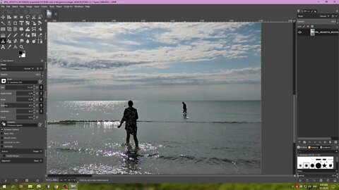 Remove People from Photos - GIMP Tutorial