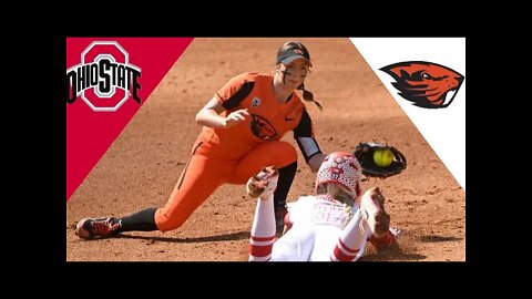 Oregon State vs Ohio State Highlights | Regionals Opening Round | 2022 College Softball Highlights