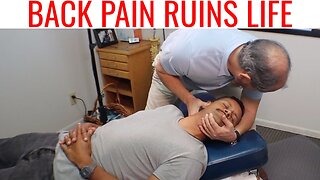 Lighting Engineer w/ Low Back Pain. Chiropractor turns life around - Part 1/2
