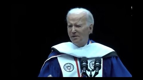 Biden Exploding Over Border Failures, Unable to Sit Still at Howard Commencement