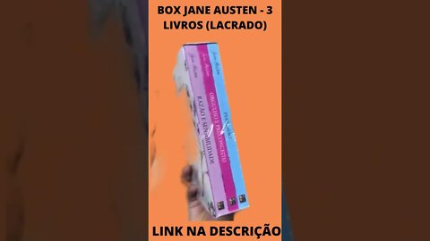 Box Jane Austen - 3 livros (Lacrado) #shorts