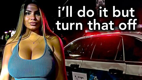 When Latinas Give Favors To Police Officers
