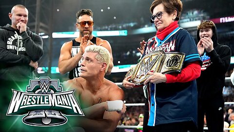 Roman Reings vs Cody Rhodes Bloodline Rules Match:WrestleMania XL