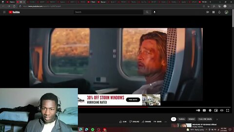 REACTION!!!BULLET TRAIN Teaser Trailer (2022) Brad Pitt