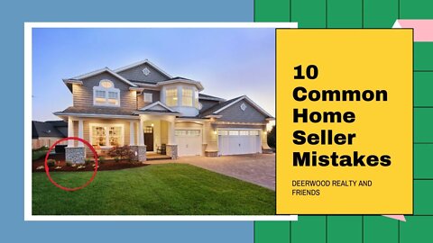 10 COMMON Home Selling Mistakes (And) How To Avoid Them …. 64