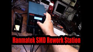 Hanmatek Durable 2 in 1 Hot Air Rework Station and Soldering Iron Station 800W with Internal fan
