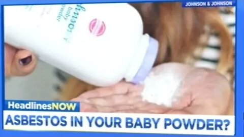 RECALL! JOHNSON & JOHNSON BABY POWDER BECAUSE OF ASBESTOS!