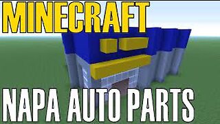 Minecraft | Tutorial | How to Build Napa Auto Parts