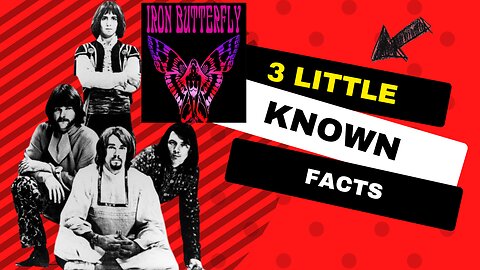 3 Little Known Facts Iron Butterfly