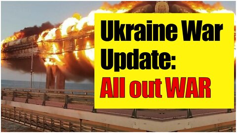 Ukraine War Update - Crimean Bridge Explosion | Kiev Missile Strikes