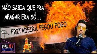 BOMBEIRO ENSINA COMO APAGAR FOGO NA PANELA...