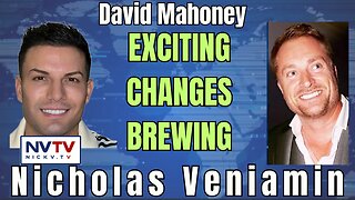 David Mahoney Teases Major News with Nicholas Veniamin