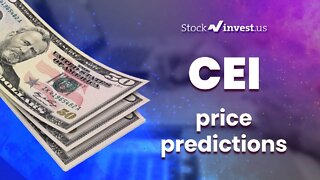 CEI Price Predictions - Camber Energy Stock Analysis for Friday, April 22nd