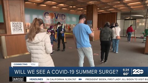 With rising COVID-19 cases, U.S. may see summer surge