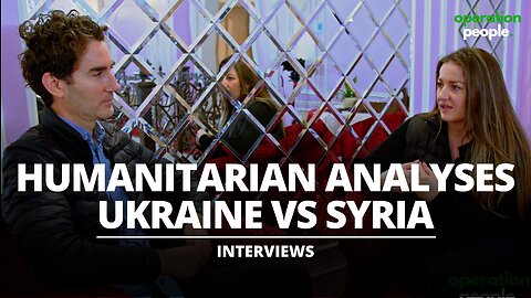 Humanatarian working in Ukraine compares the stark differences to the Syria and Afghanistan wars.