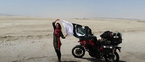 Canadian 'Motorcycle Girl' Rosie Gabrielle wants to show a different side of Pakistan