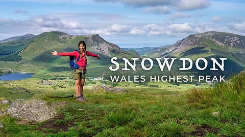 Hiking Mount Snowdon: the HIGHEST PEAK in Wales UK