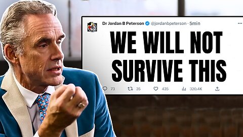 5 Minutes Ago, Jordan Peterson Leaked Terrifying Message?