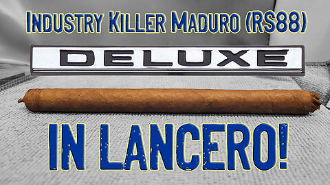 Sanj Patel Industry Killer Deluxe (RS88) Maduro LANCERO!